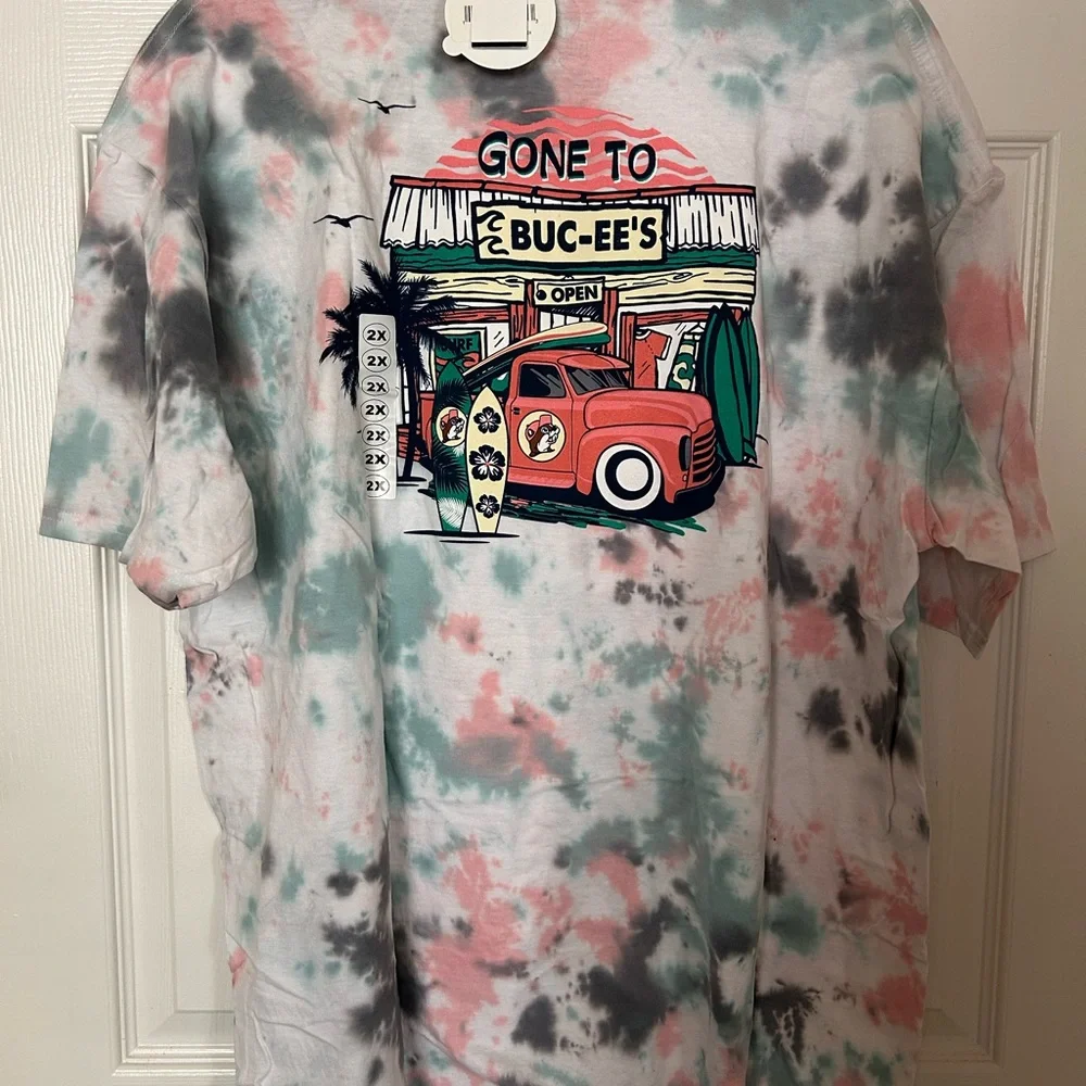 Buc-ee’s Tie-Dye T-Shirt Size XXL - Picture 3 of 3